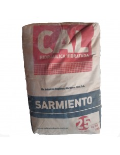 Cal Sarmiento Hidraulica 25 Kg